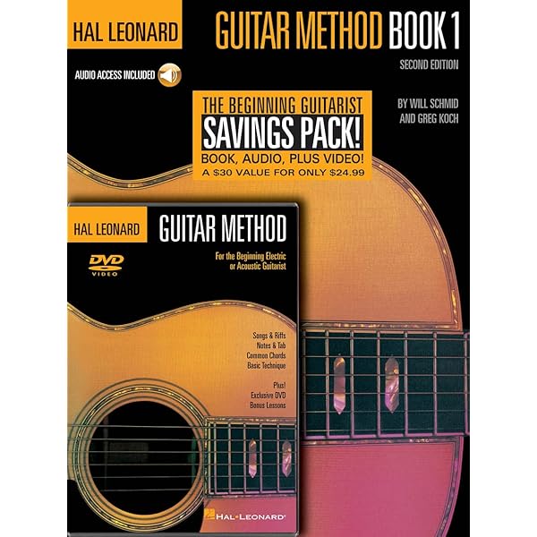 Hal Leonard Guitar Method Beginner's Pack (Book, CD & DVD): Schmid